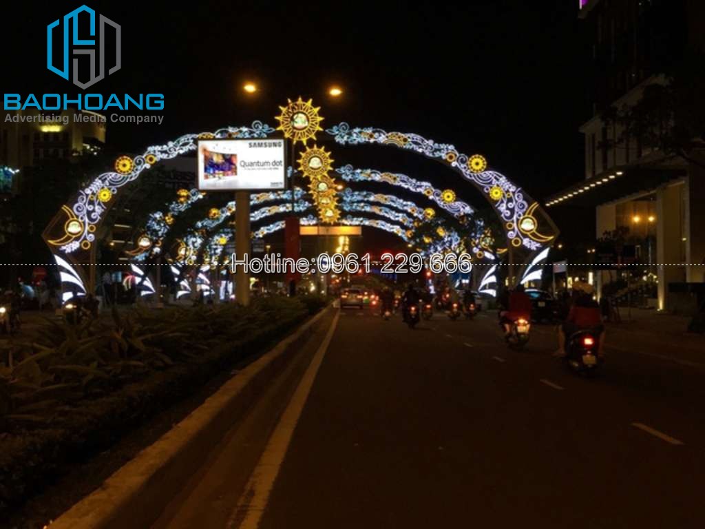 Trang trí đô thị led