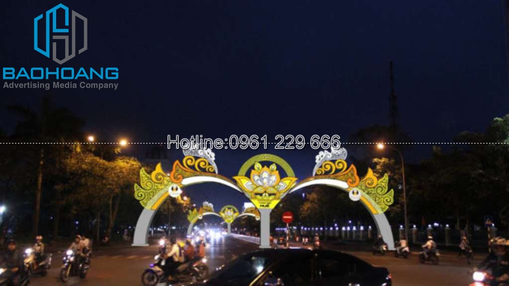 Trang trí đô thị led