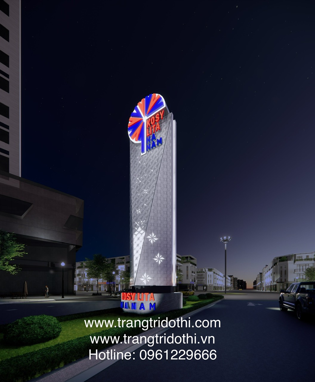 Thi công LED trang trí Đô Thị