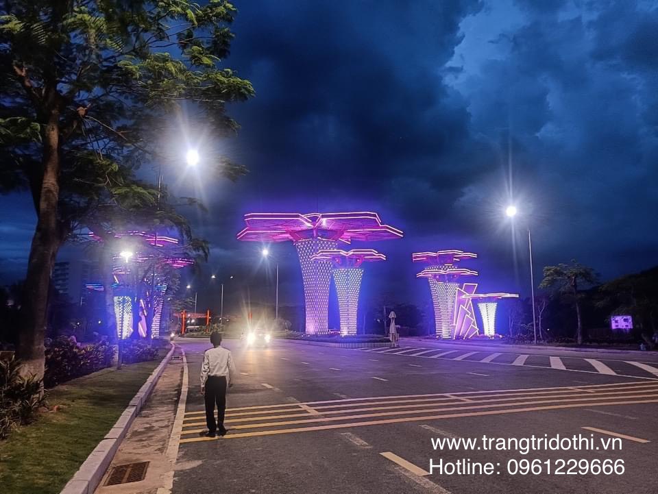 Led trang trí đường phố