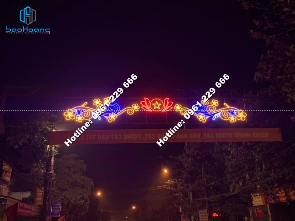 Trang trí đô thị led