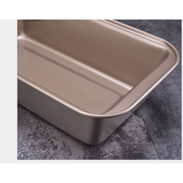 Khuôn loaf chữ nhật chống dính làm bánh mỳ gối, bánh hokkaido, bánh mỳ hoa cúc, gato...