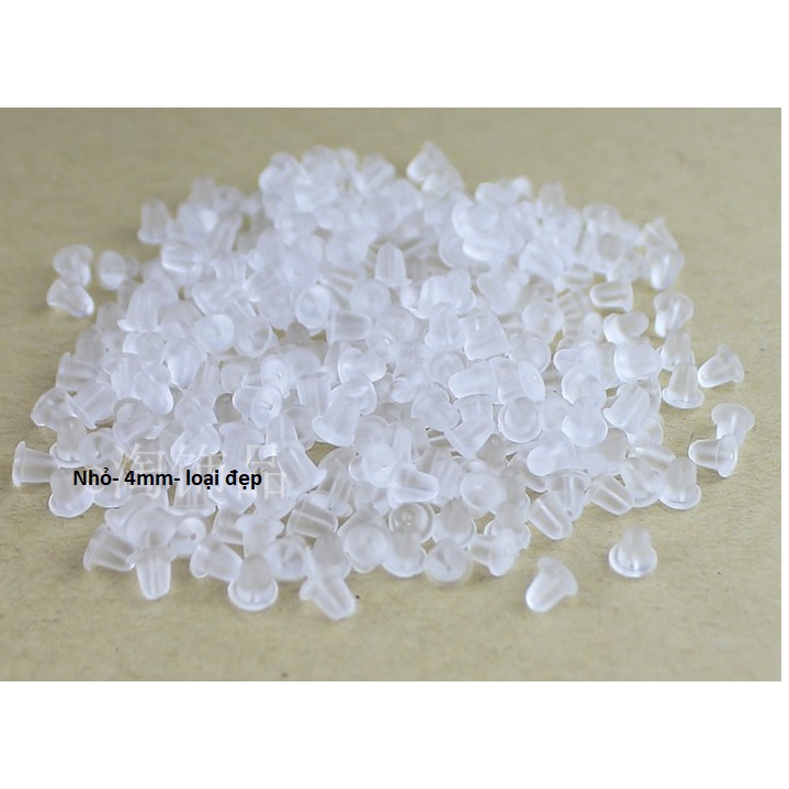 100 -200 CHỐT ĐUÔI HOA TAI - BỊT SAU KHUYÊN XỎ / CHỐT CHUÔI HOA TAI đủ kiểu