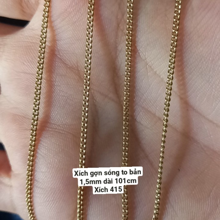 dây xích các loại 4mm, 0,6x2mm, 3,5mm, 3mm, 2mm- xích401, xích402,xích403,xích404,xích405,xích406,xích407,xích408,xích09