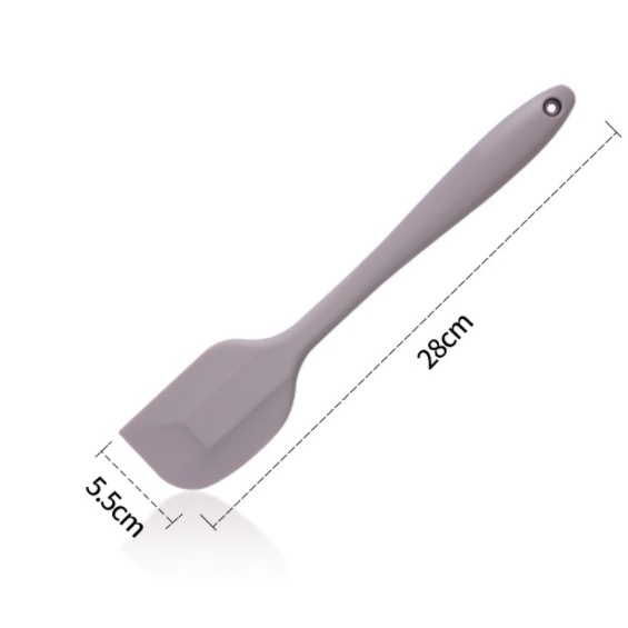 phới dẹt vét bột Spatula,Cây Vét Bột bằng silicon chịu nhiệt 21cm, 28cm