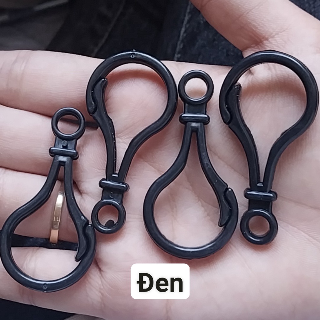 1-5 móc càng cua nhựa loại lớn 25x50mm nhiều màu