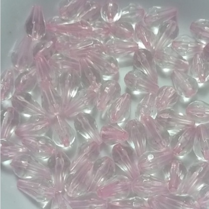 25gam hạt nhựa hình giọt nước có nhân size 8x16mm
