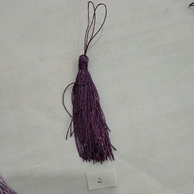 Tua rua trang trí màu tím mh2345_6