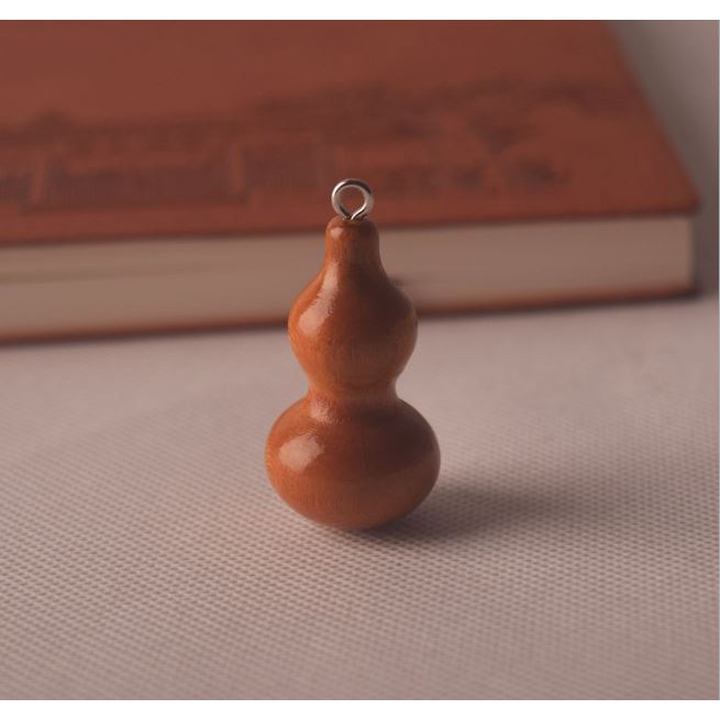 bầu hồ lô bằng gỗ, hạt 6mm gỗ anh đào