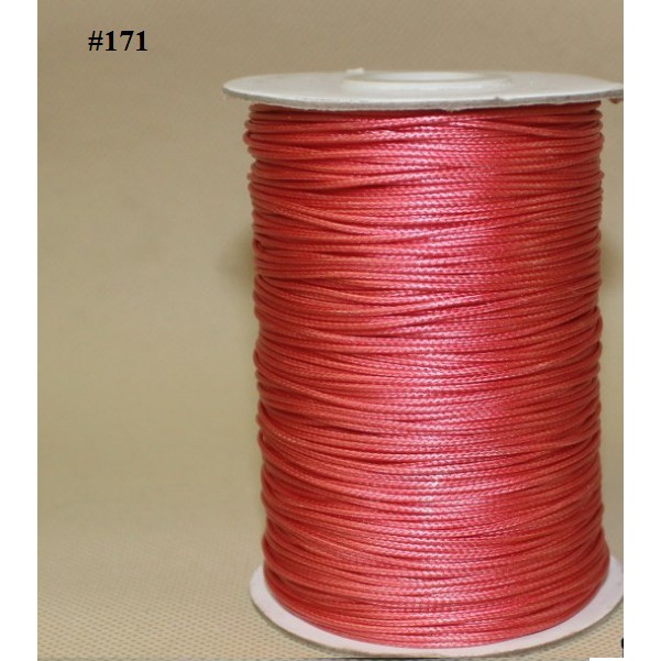 5met dây sáp bóng Hàn Quốc 1.5mm trên 20 màu để chọn,dây đan vòng tay, dây thắt vòng tay, vòng cổ