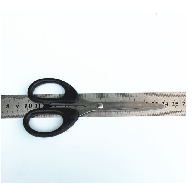 Kéo văn phòng, cắt giấy làm thủ công thép không rỉ 12/14/16cm S002-S003-S004