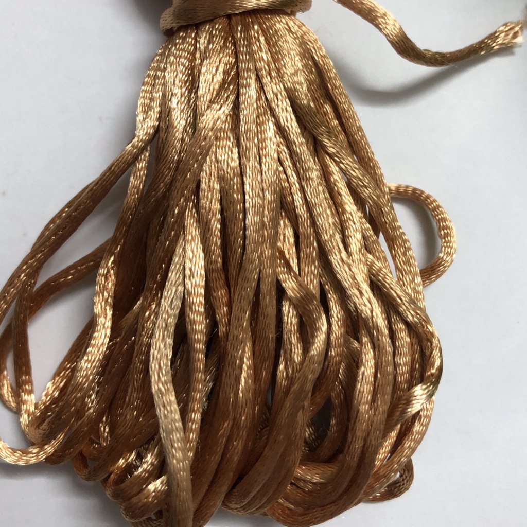 Bó 10 met dây tim Viet Nam size 2.5mm đủ màu dây đan vòng tay, dây thắt vòng,vòng cổ