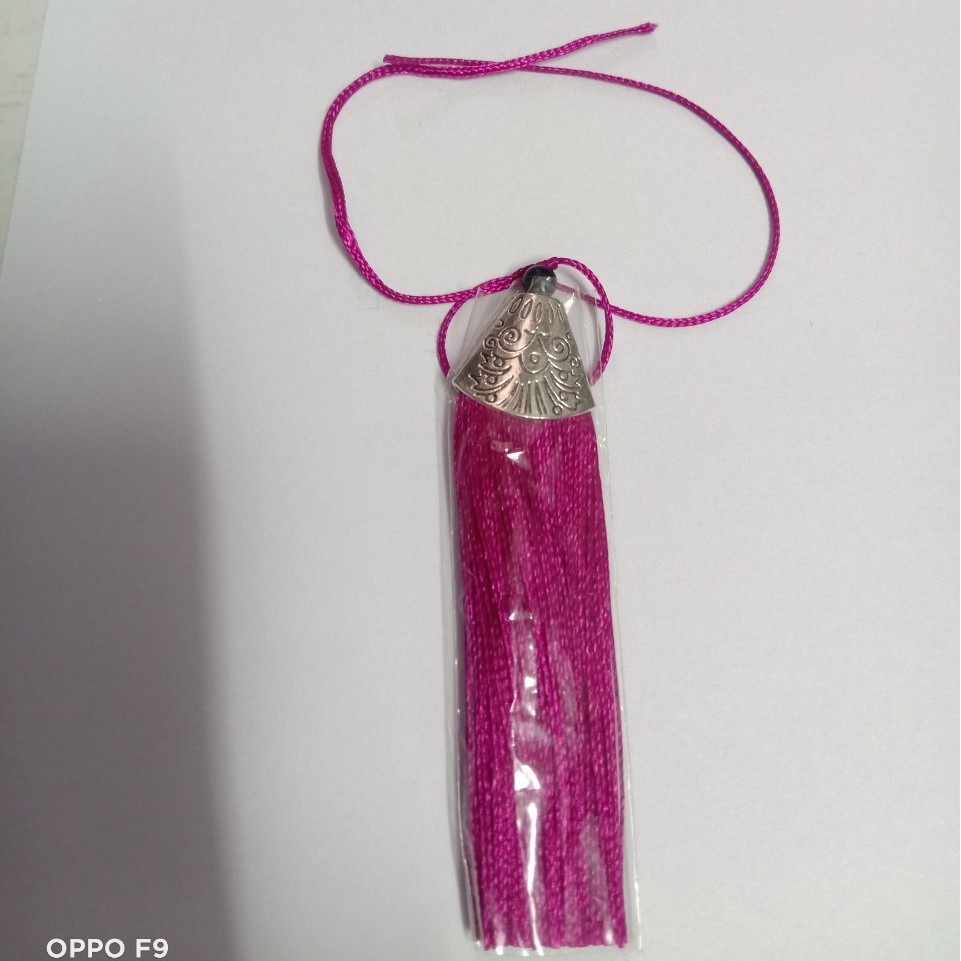 (P131A-7) Dây tua rua  treo phụ kiện ốp charm cá, dây tua rua đủ màu sắc