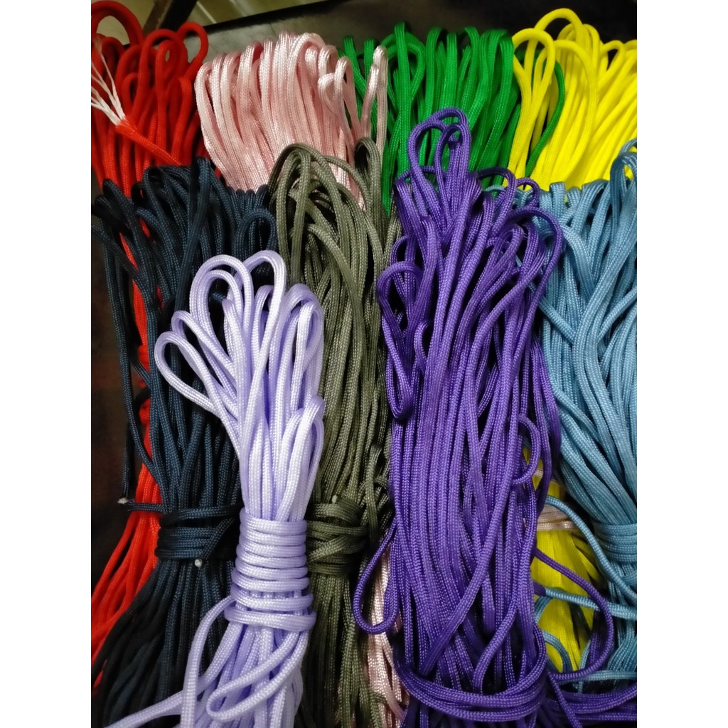 bó 3 met paracord 4mm 7 lõi nhiều màu (bổ sung màu)