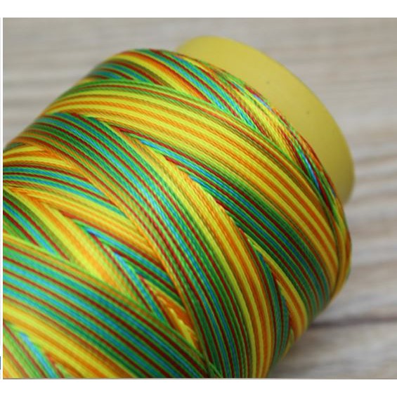 Bộ 6 Chỉ nylon ngũ sắc đủ 6 size -giá chỉ 45k /1 cuộn