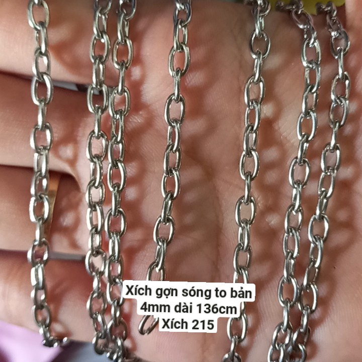 dây xích các loại 5mm,3mm,3,5mm,2mm-x201,x202,x203,x204,x205,x206
