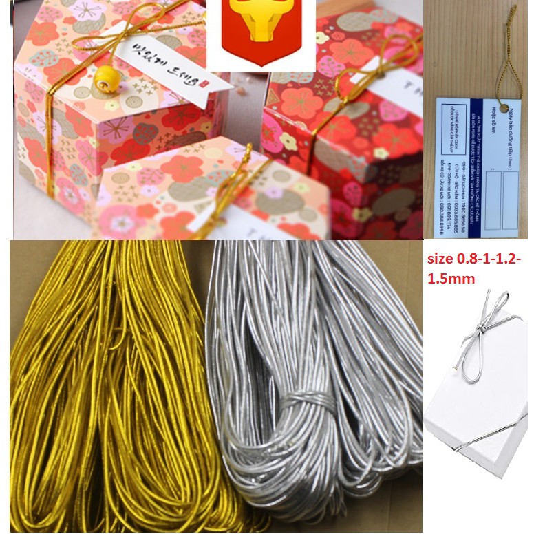 combo nguyen liệu dây, đá làm vòng