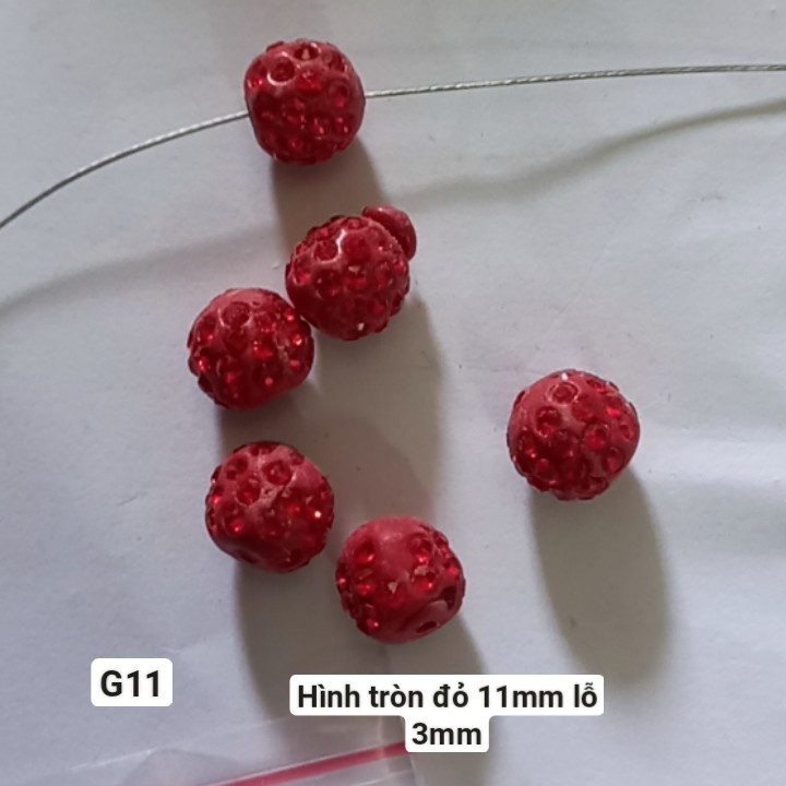 Đá gốm đính pha lê