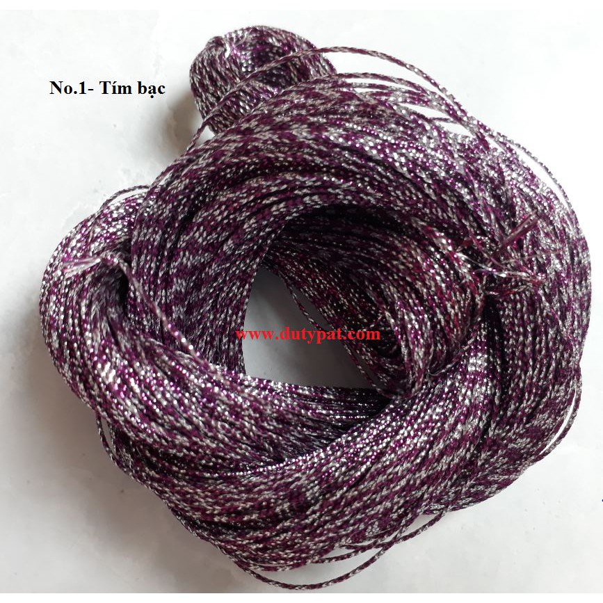 Dây Kim Tuyến Sợi Nhỏ 0.8-1mm (bó 90met) trang trí