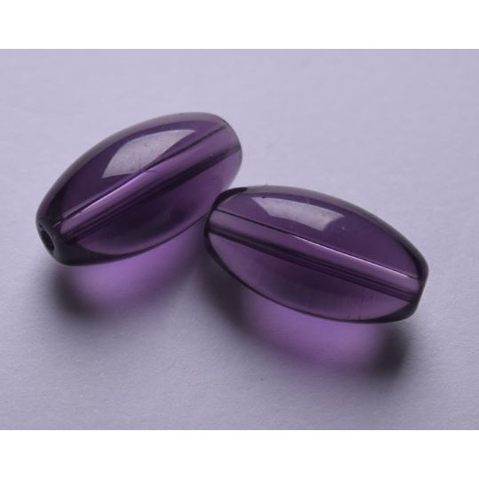 5-20 viên hạt thủy tinh lu thống 10x19mm