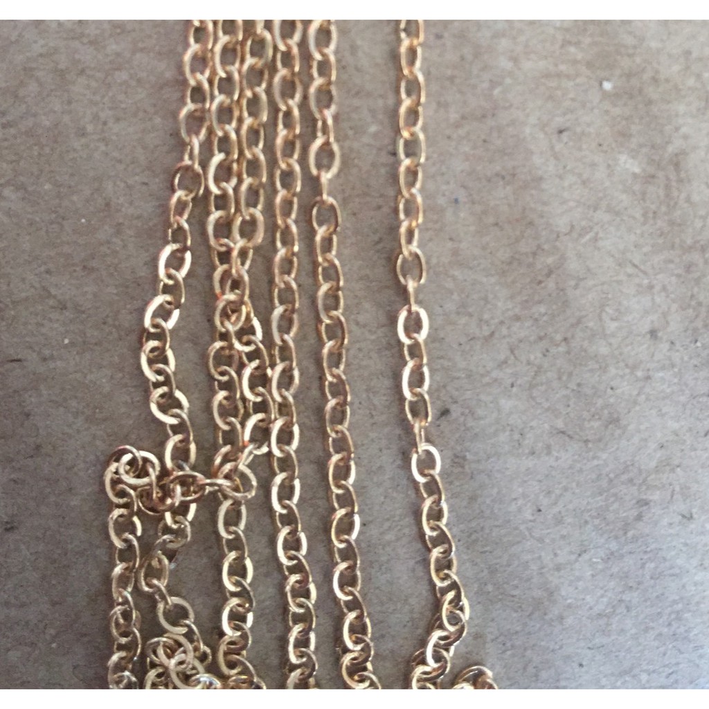 đoạn 0.9-1m xích vàng size 2mm-XVD01
