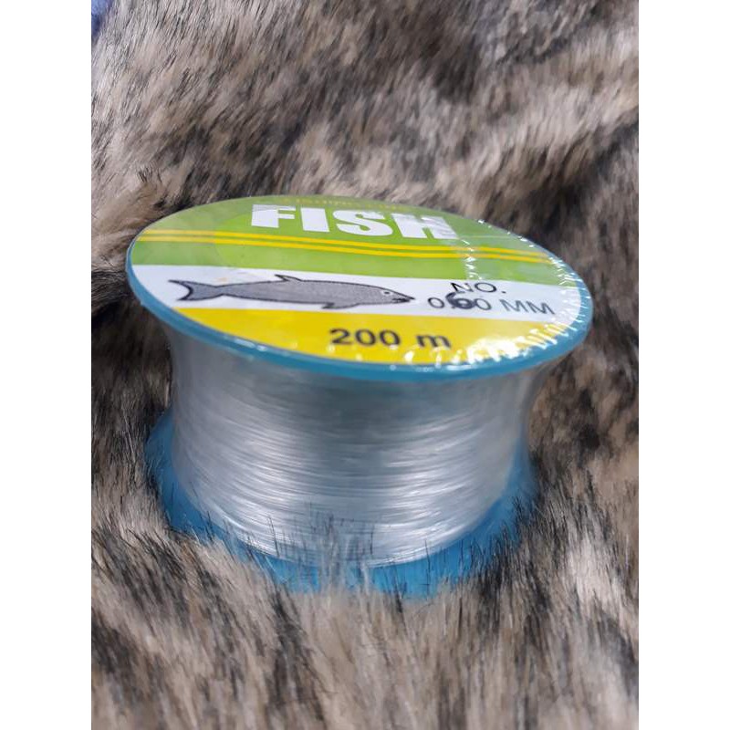 Dây cước trong không co giãn đủ size 0.2-1mm xỏ vòng, cước câu cá