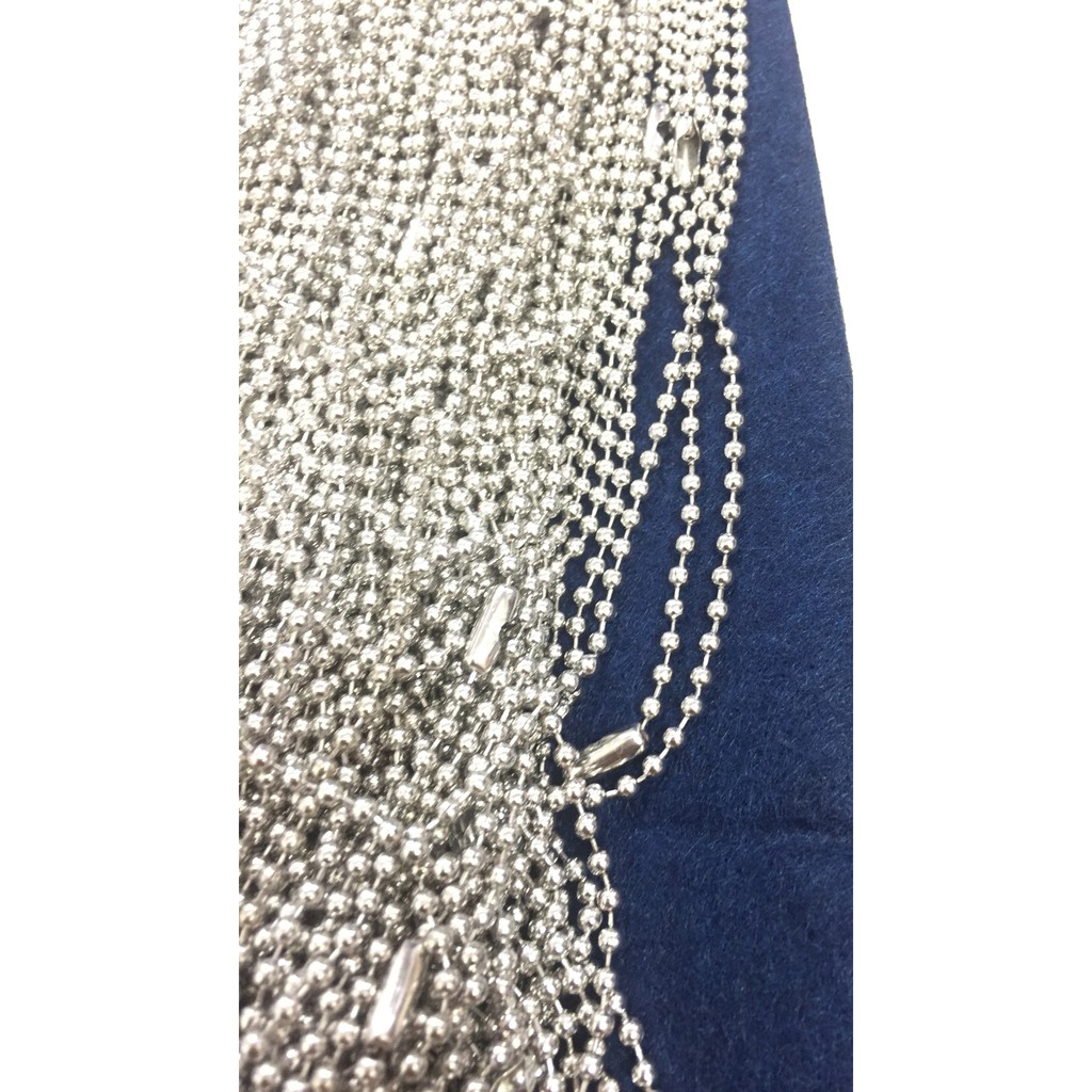 vòng cổ xích bi dài 66cm