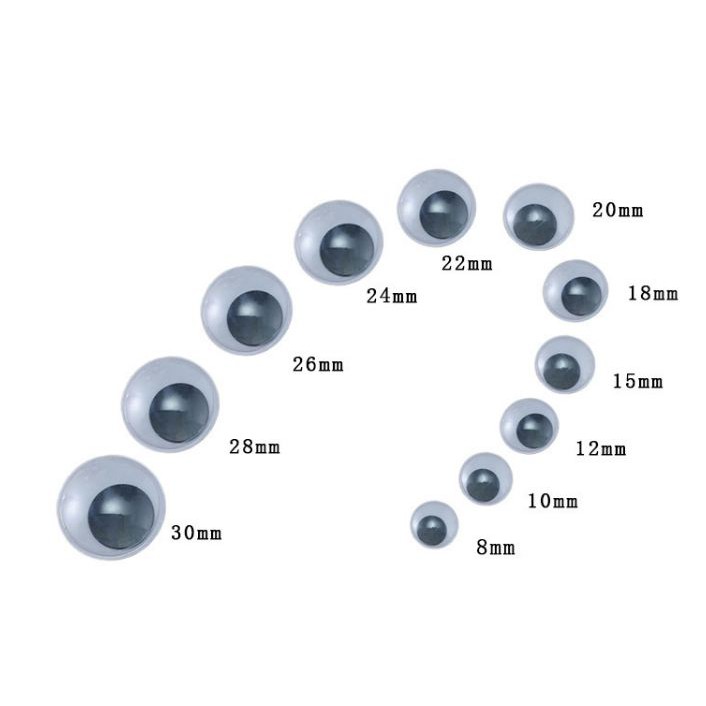 20 mắt thú các size (10 đôi)