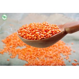 100-500gam đậu lăng đỏ nấu soup, chè, sữa hạt....