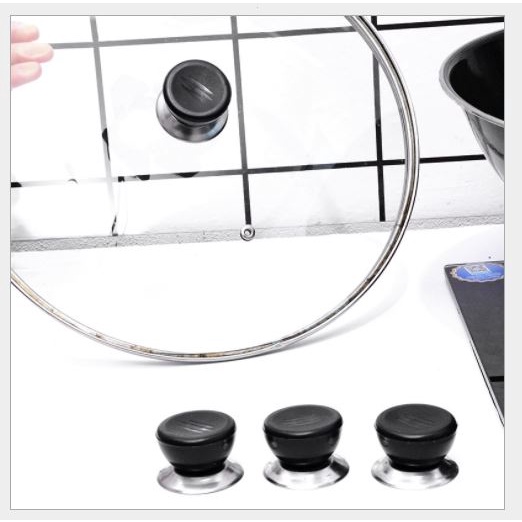 Núm nắp vung xoong nồi dễ thay thế lắp đặt, núm chụp nắp xoong, chảo