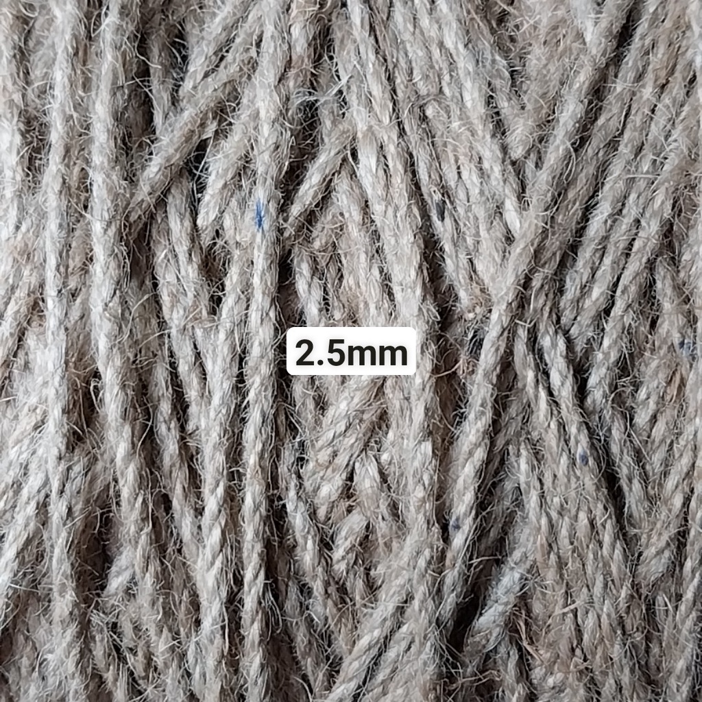 10met dây dừa, dây thừng gai size 1-2-3-4-5mm