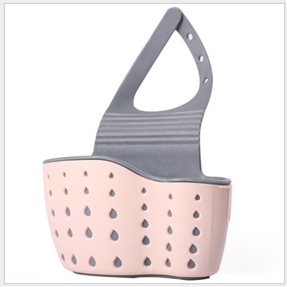 Giỏ nhựa đựng đồ đa năng nhỏ gọn có lỗ thoát nước treo bồn rửa nhà bếp, phòng tắm vệ sinh loại dày tốt