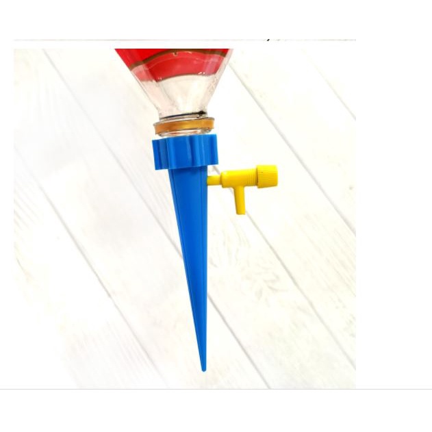 Đầu tưới nhỏ giọt tự động gắn chai nước, Dụng cụ điều chỉnh tưới nhỏ giọt lắp chai coca, pepsi, fanta... p191-170