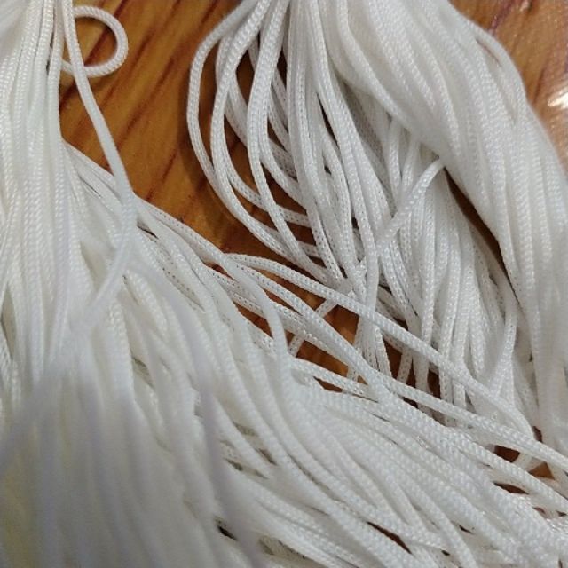 20met Dây dù 1mm sợi tròn mềm mịn (hàng nhập)- có 12 màu