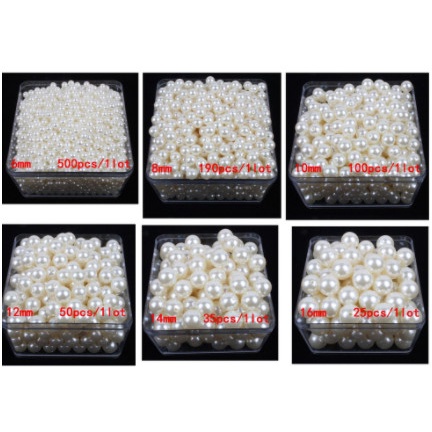 100gam hạt bẹt nhựa loại 4mm-6mm-8mm-10mm-12mm-14mm-16mm-18mm-20mm