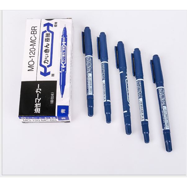 Bút lông dầu, Bút dạ kính 2 đầu MO-120
