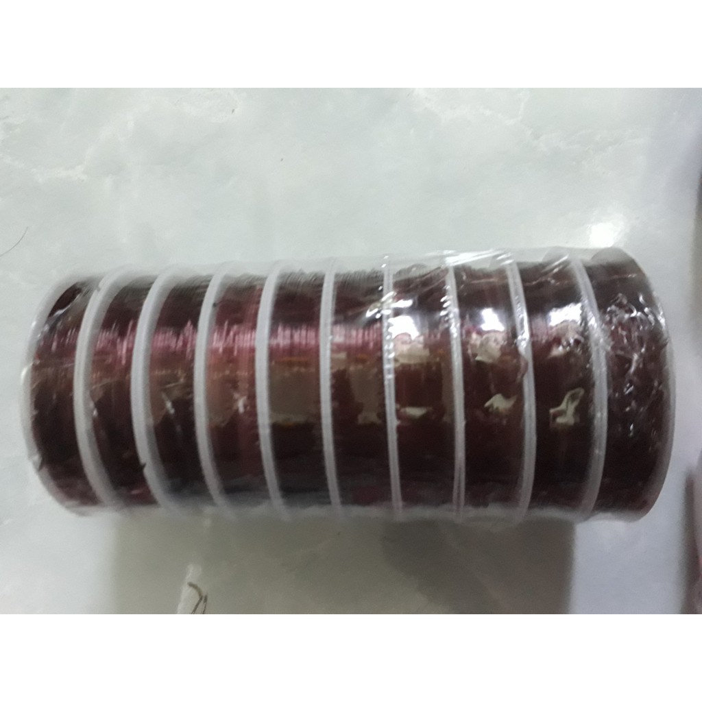 Lốc 10 cuộn cước thun (có đủ màu để chọn)