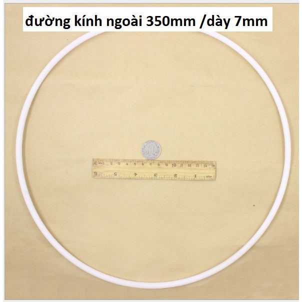 Vòng tròn, trái tim, ngôi sao từ 25-35cm làm dreamcatcher đủ loại (size đại)