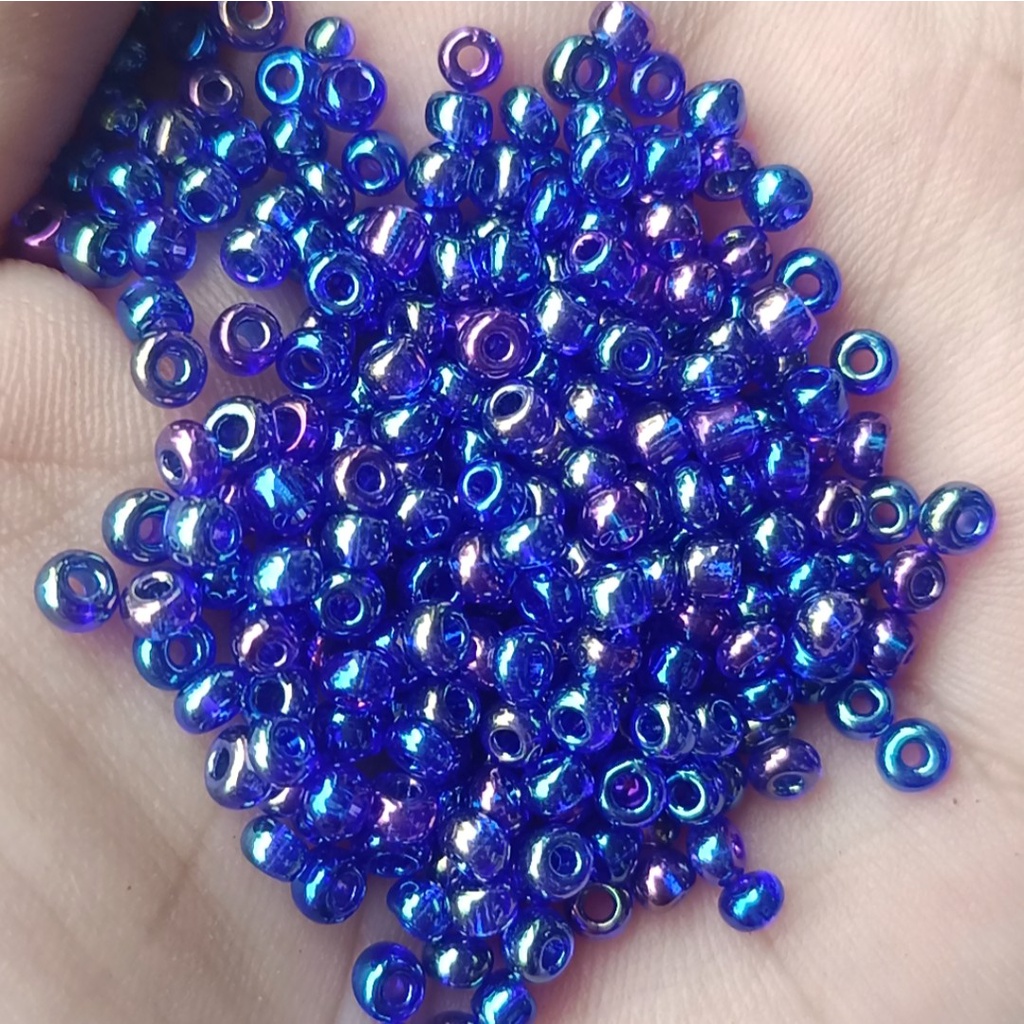 10gam Hạt cườm size trung 3mm đủ màu để chọ dùng trang trí trang sức, quần áo, túi xách, dây đeo khẩu trang