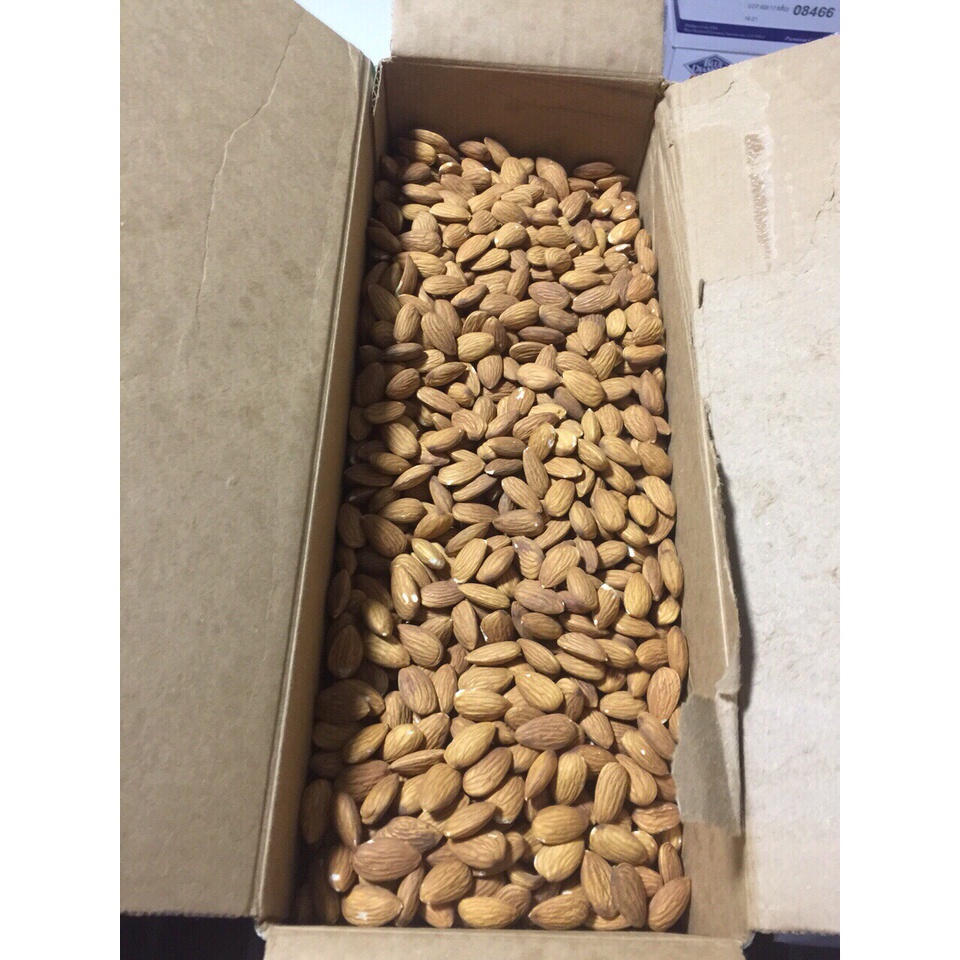 100-500gam Hạnh nhân sấy chín đóng túi zip