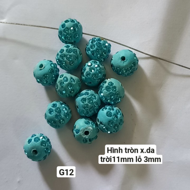 Đá gốm đính pha lê