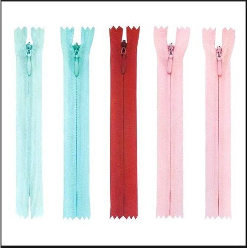10 Dây kéo giọt nước nhiều màu nhiều size may quần áo, túi xách, áo gối...