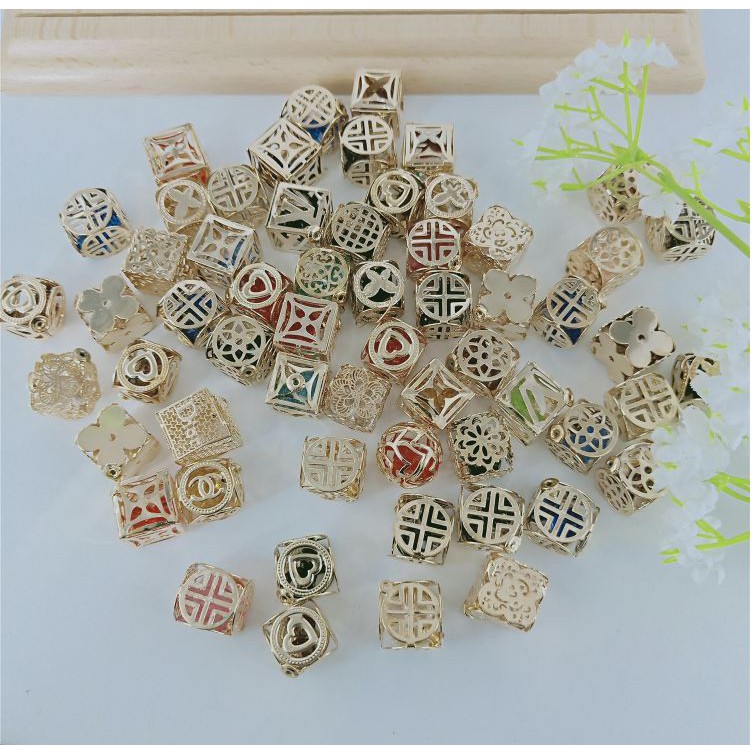 2 Mặt dây chuyền khối & pha lê đủ kiểu -MH996