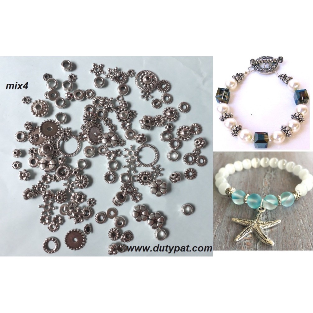 50gam hỗn hợp Ống xỏ & đệm làm vòng -M4