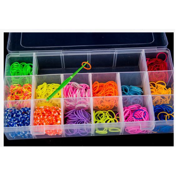 Hộp nhựa nhiều ngăn tháo lắp các ngăn, hộp chia thuốc