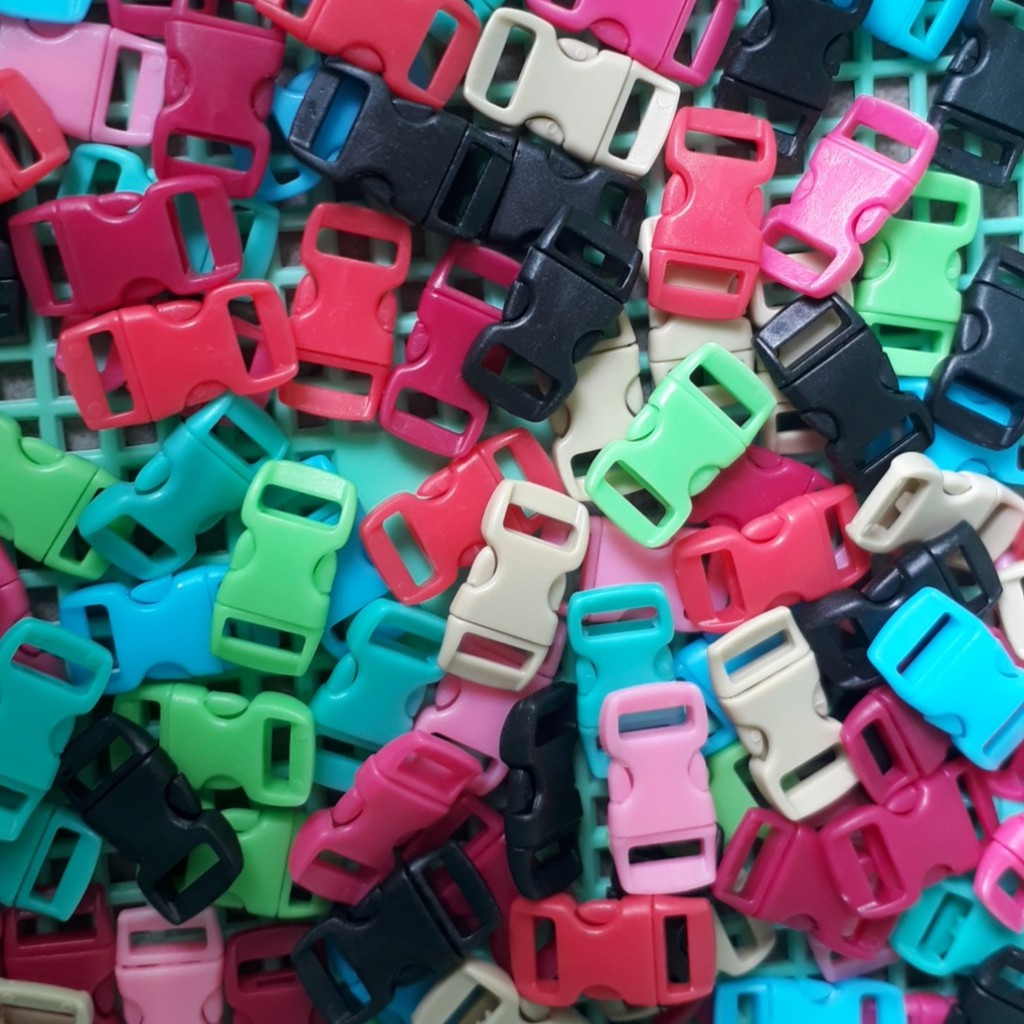 khóa cài vòng tay paracord 15x30mm