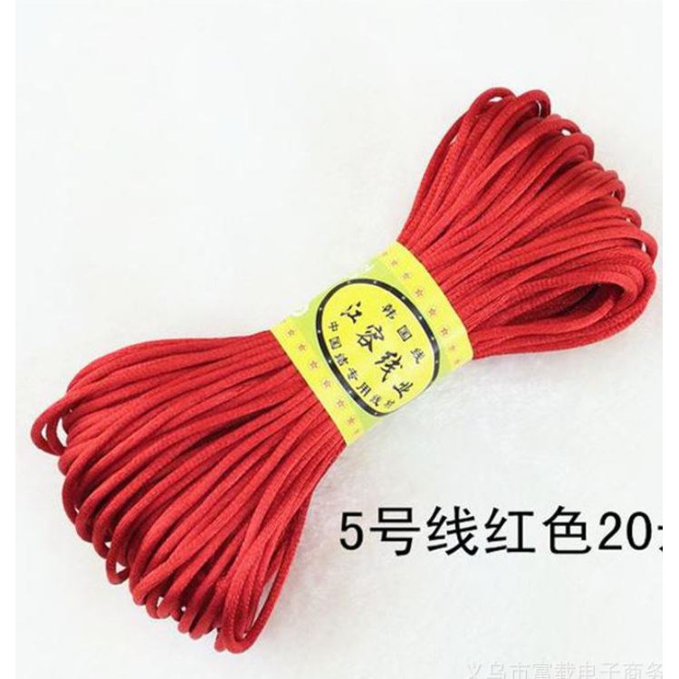 Bó 20m dây tim Đài Loan đủ màu size 2.2mm