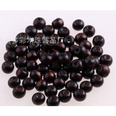 33-170 hạt gỗ 8mm nhiều màu  (gói 5/10/25gam)