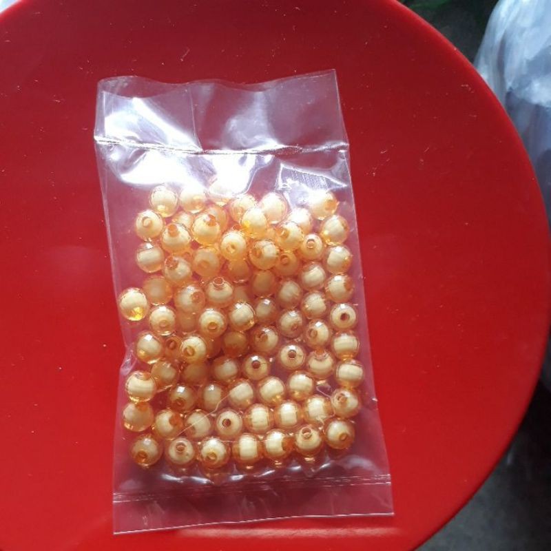 80 hạt nhựa nhân trong 8mm _ST8-01