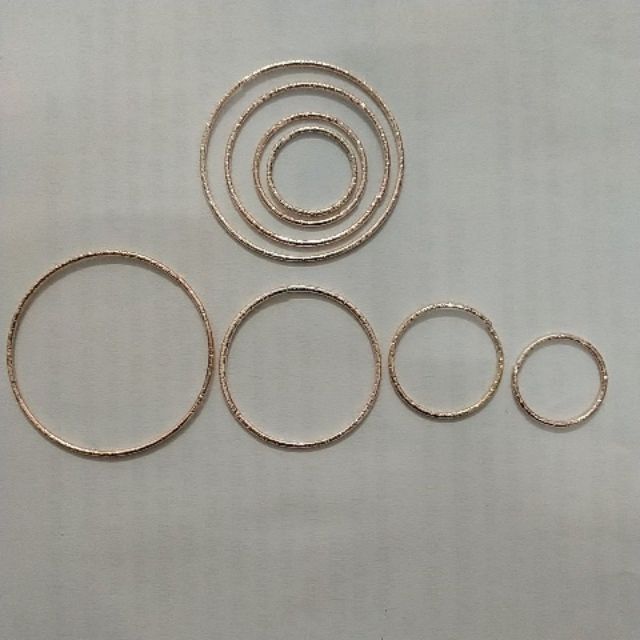 Gói 10 vòng tròn khắc size 20-25-35_45mm